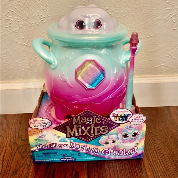 magic mixies Other - Magic Mixies Magical Misting Cauldron with Interactive Rainbow Plush Toy Rare
